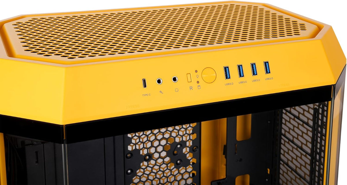 Thermaltake The Tower 600 Mid Tower Chassis | Hidden Connector | Bumblebee