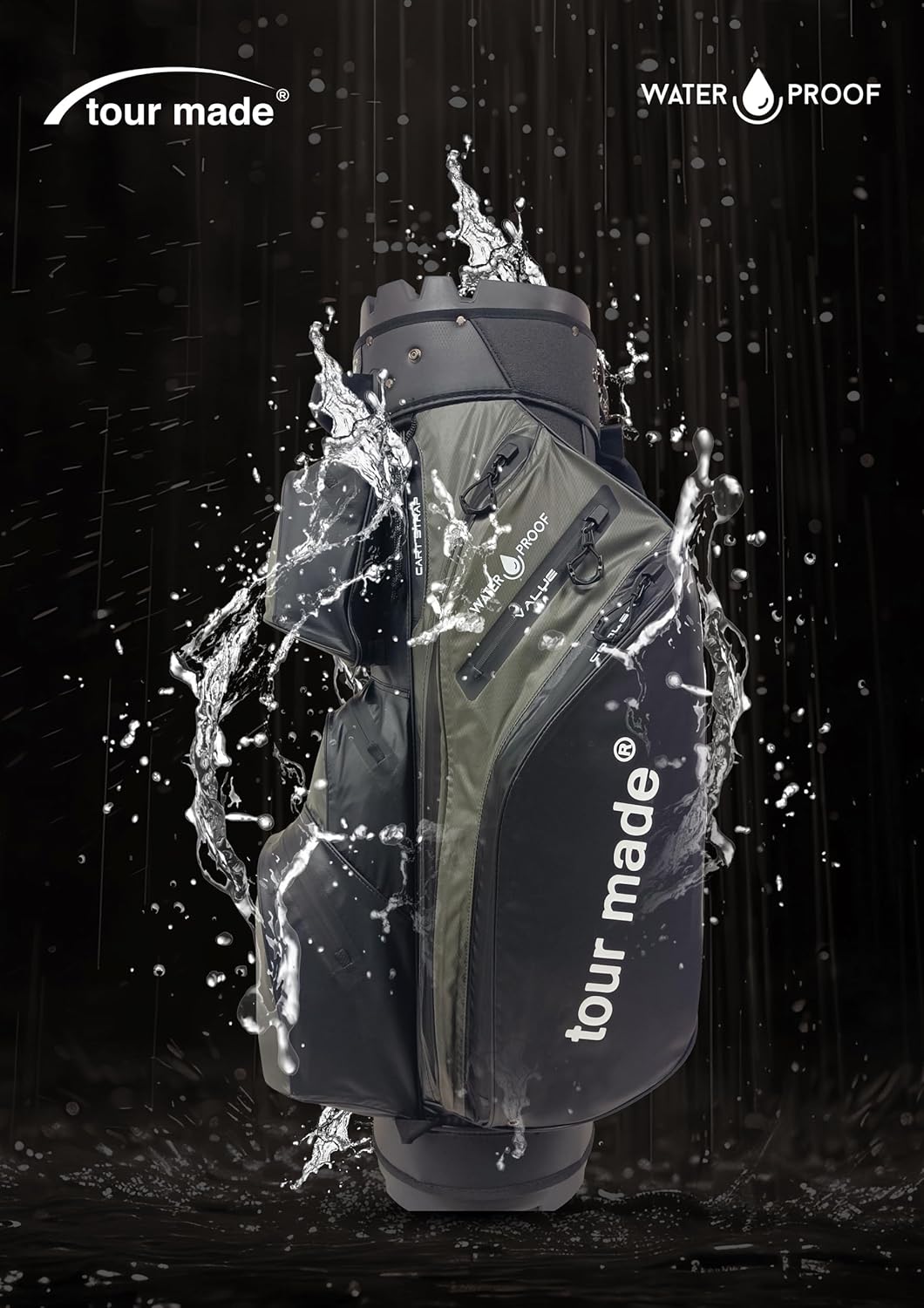 Tour Made bag Sac deI Étanche I sans Schlägerklappern I Hommes et Femmes I Organizer Trolleybag