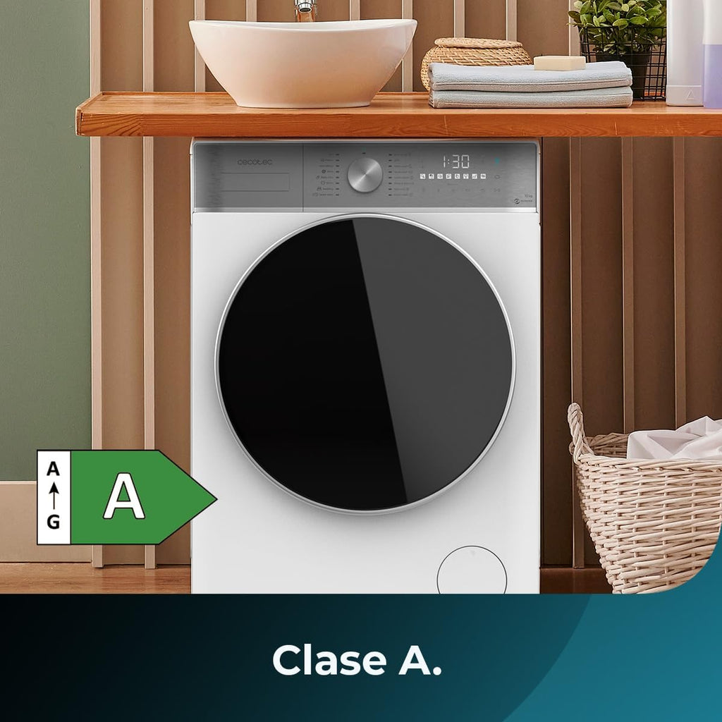 Lave-linge à chargement frontal Cecotec Bolero DressCode 10800 Inverter A