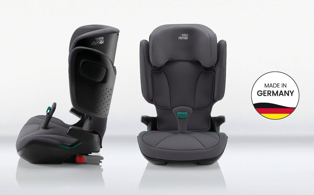 BRITAX RÖMER siège auto enfant KIDFIX 2 Z-LINE, pour enfants de 100-150 cm (i-Size) avec et sans ISOFIX, 3,5-12 ans, Midnight Grey