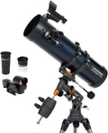 Celestron 31042 AstroMaster 114EQ Newtonian Reflector Telescope, Dark Blue