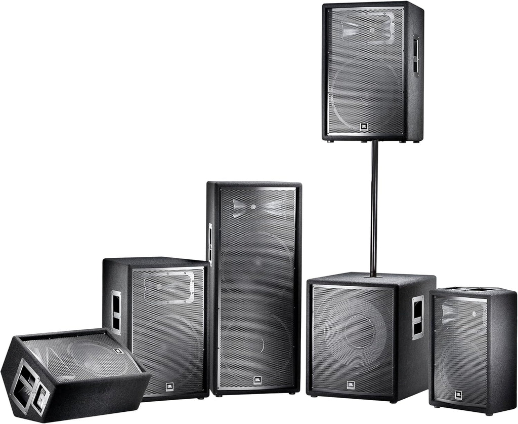 JRX212 Boîtier pour haut-parleur moniteur 2 voies - Noir