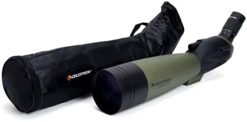 Celestron 52252 Ultima 100 mm Spotting Scope 45 Degrees, Green