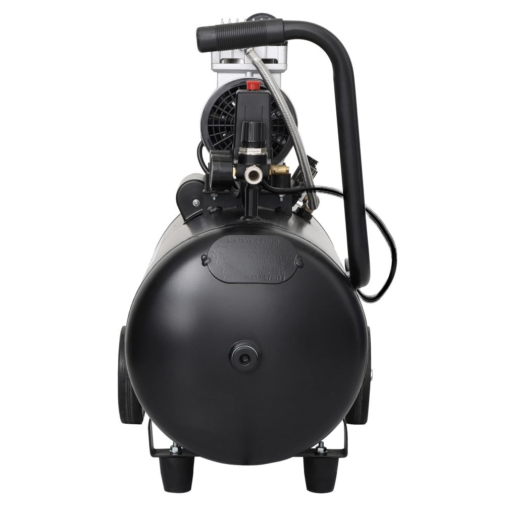 Compresseur Bicylindre silencieux 50L