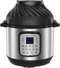 Instant Pot Duo Effet Croustillant, Multicuiseur 11 en 1 - Autcuiseur Friteuse à Air, Cuisson Lente, à la Vapeur, Sous-Vide, Déshydrateur, Chauffe-Plat et Fonction Pâtisserie - 5.7 L