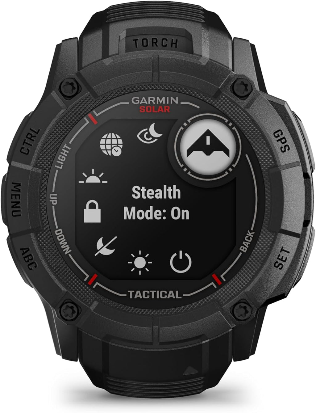Instinct 2X, Solar – Tactical Edition - Montre GPS Robuste et connectée – Black - Boîtier 50 mm (Reconditionné)