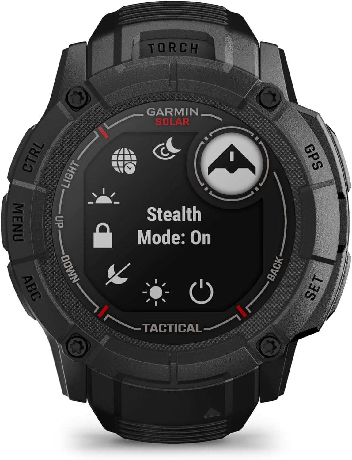 Instinct 2X, Solar – Tactical Edition - Montre GPS Robuste et connectée – Black - Boîtier 50 mm (Reconditionné)