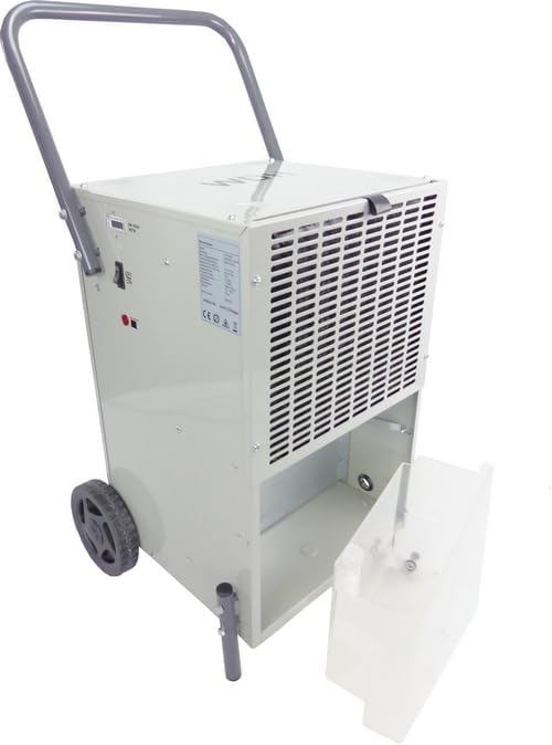 Aktobis Déshumidificateur professionnel WDH-35B en métal avec une capacité de déshumidification jusqu'à 35 litres/jour !
