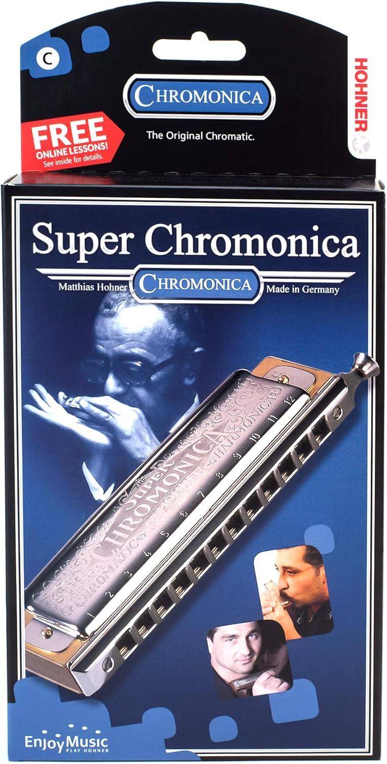 Hohner Harmonica 27048 C Super Chromonica Do M27001X
