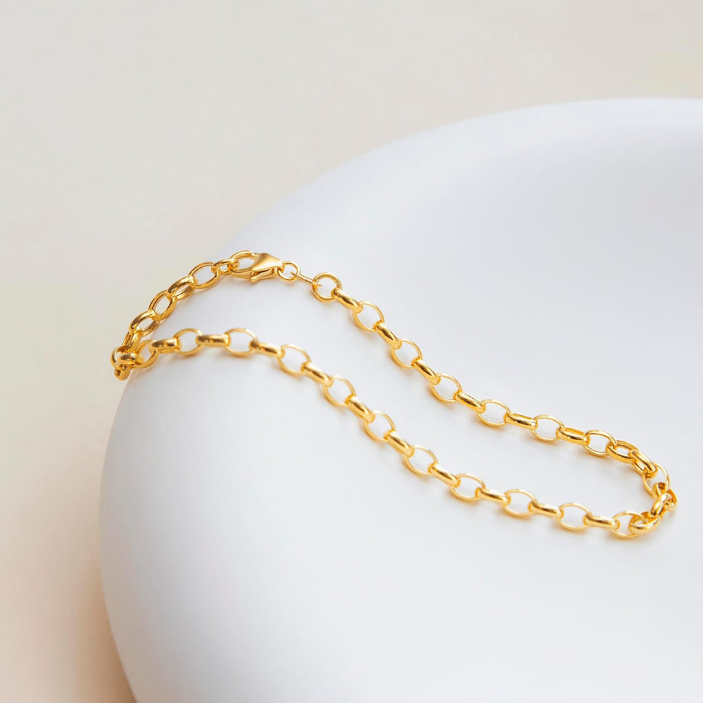 Carissima Gold - Maille Jaseron Bracelet Femme - 9 cts Or 375/1000
