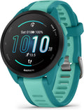 Forerunner 165, Music - Montre GPS connectée de Running avec écran AMOLED – Turquoise/Bleu (Reconditionné)