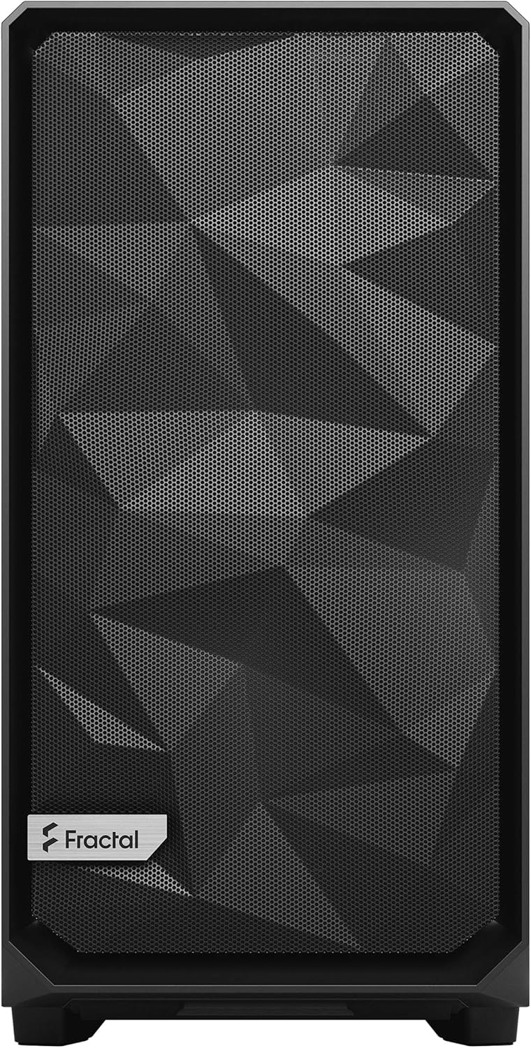 Fractal Design Meshify 2 Black ATX Flexible Mid Tower Computer Case