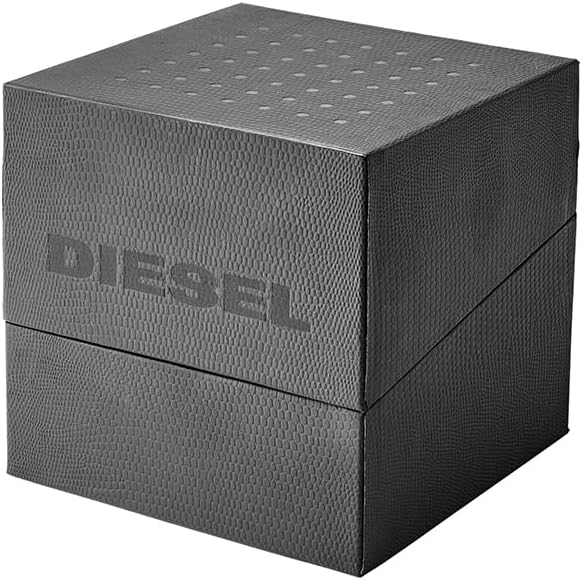 Diesel Montre, Mr. Daddy pour Homme, Mouvement Multifonctionnel à Quartz avec Bracelet en Cuir, synthétique ou Silicone