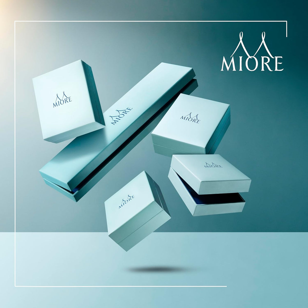 MIORE Boucles d'oreilles Femme -Or Jaune 750 18K- Creoles Or Femme, Boucles D oreilles Anneaux facettées, Créoles Or Massif, Coffret Cadeau inclus, Bijoux Femme hypoallergéniques Fait Main en Italie
