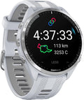 Forerunner 965 Quarz Smartwatch für Unisex, Whitestone/Powder Grey