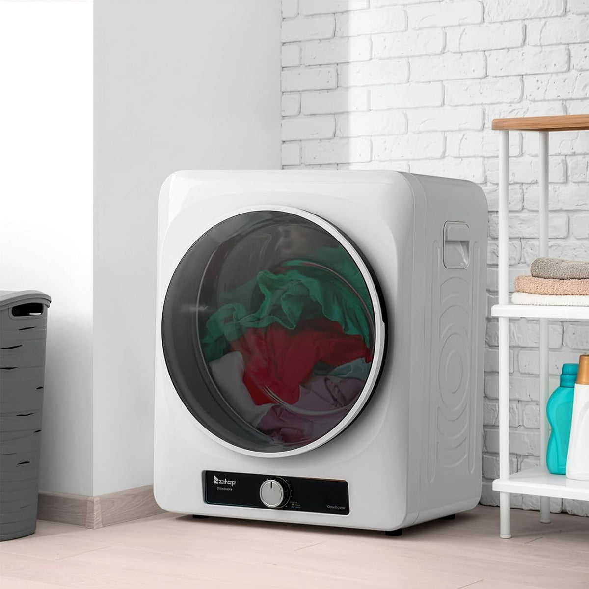 LEADZM sèche-linge pompe a chaleur 1000W 3KG,sèche linge portable pour appartements, maison, dortoir,49 x 43 x 61 cm