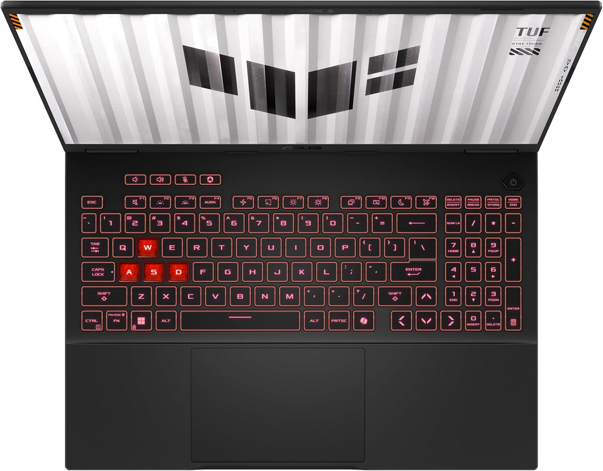 TUF Gaming A16-TUF608UH-RV054W 16 Pouces FHD Plus 165Hz Pc Portable (Processeur AMD Ryzen 7 260, 16GB DDR5, 512GB SSD, NVIDIA RTX 5050) Windows 11 Home – Clavier AZERTY