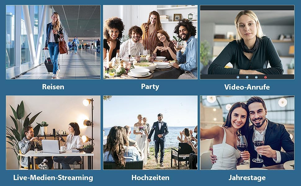 Caméscope connecté 8K UHD DV-910.uhd [Somikon]