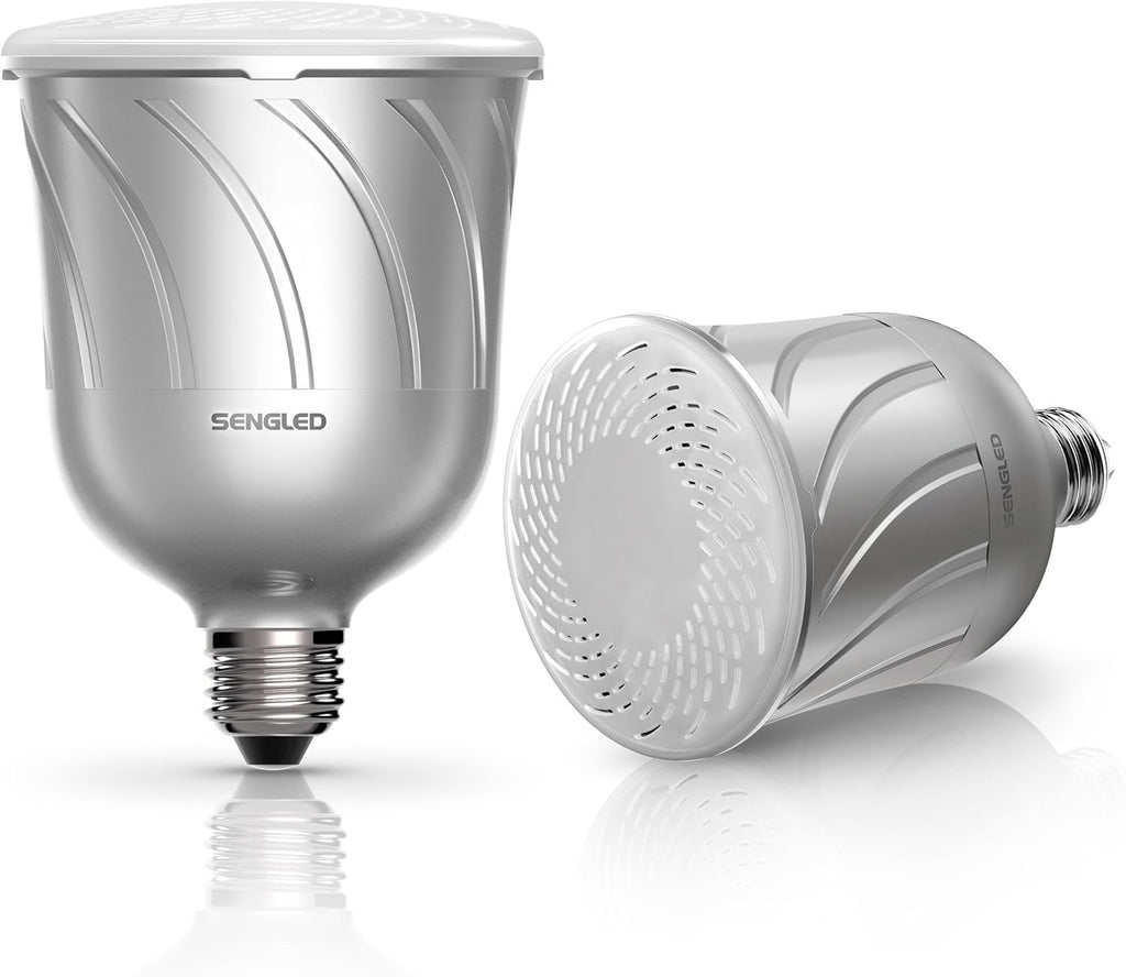 Sengled Pulse SmartLED Ampoule avec Enceinte Bluetooth intégrée pour iPhone/iPad/iPod Gris