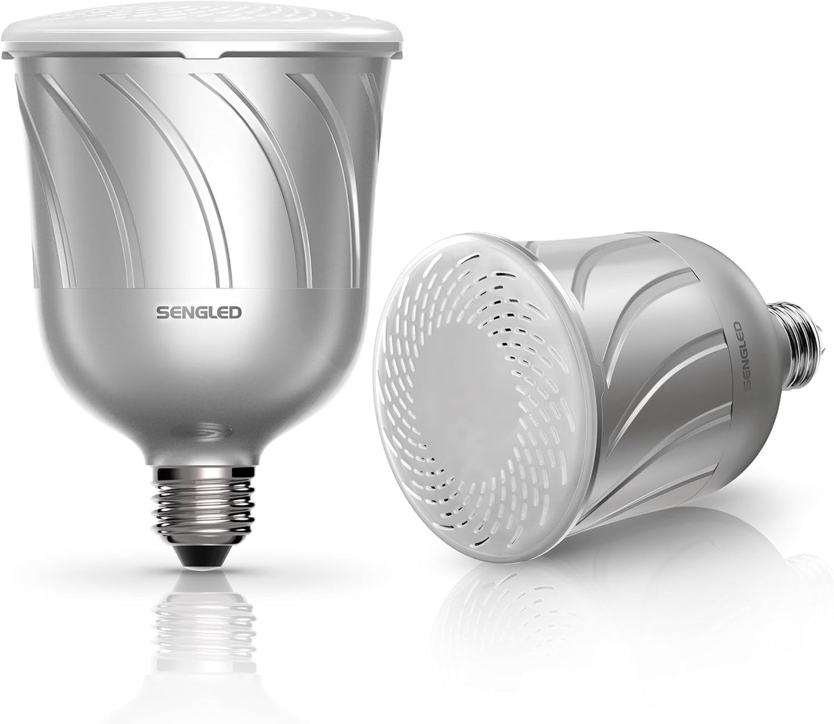 Sengled Pulse SmartLED Ampoule avec Enceinte Bluetooth intégrée pour iPhone/iPad/iPod Gris