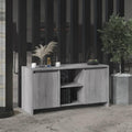 Lauuoeriau Meuble TV pour maison et jardin, gris Sonoma, 102 x 37,5 x 52,5 cm, bois d'ingénierie