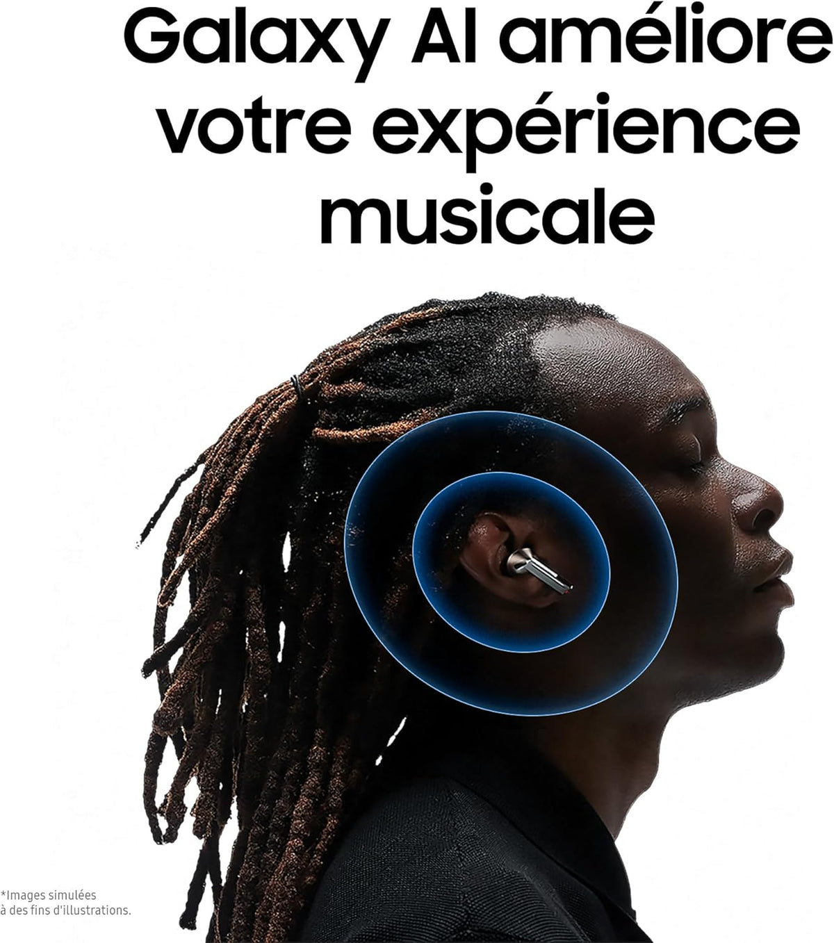 Buds3 Pro, Écouteurs sans Fil, Réduction Active de Bruit, Bluetooth, Argent, Audio 360, AI, Chargeur Secteur Inclus, (Version FR)
