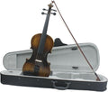 Violon En Bois Massif 4/4 Pour Débutant Et Adulte Instrument De Pratique De Jeu Mat