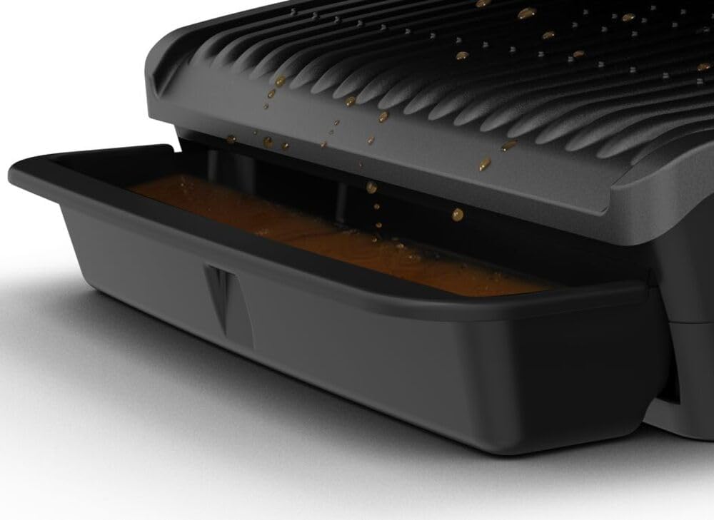 Tefal Grill électrique de table, 12 programmes automatiques, Mode manuel, Fonction aliments congelés, 2000 W, Livret recettes OptiGrill Elite GC750D30
