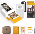 Kodak Dock Plus 4Pass Imprimante Photo (10x15cm) + Pack d'accessoires avec 90 Papier Photo (10 Feuilles Initiales + Paquet de 80 Feuilles)