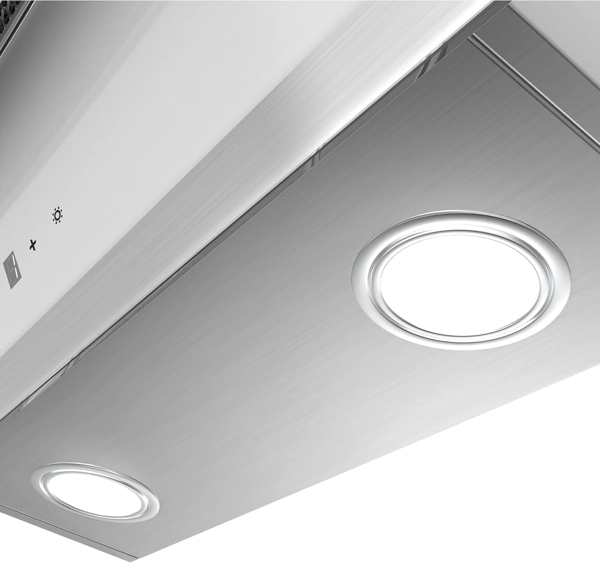 Ciarra ASW6736N Hotte Inclinée 60cm A+++ 650 m3/h - Commande Tactile et Wi-Fi - 4 Vitesses et Boost - Filtre à Charbon CBCF003 Inclus - Blanche
