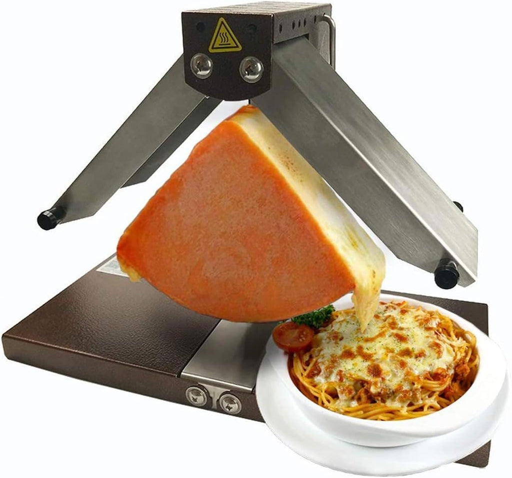 Appareil à raclette professionnel 1000 W, presse à panini électrique double plaque à chaleur uniforme et préchauffage rapide, en acier inoxydable, idéal pour restaurants
