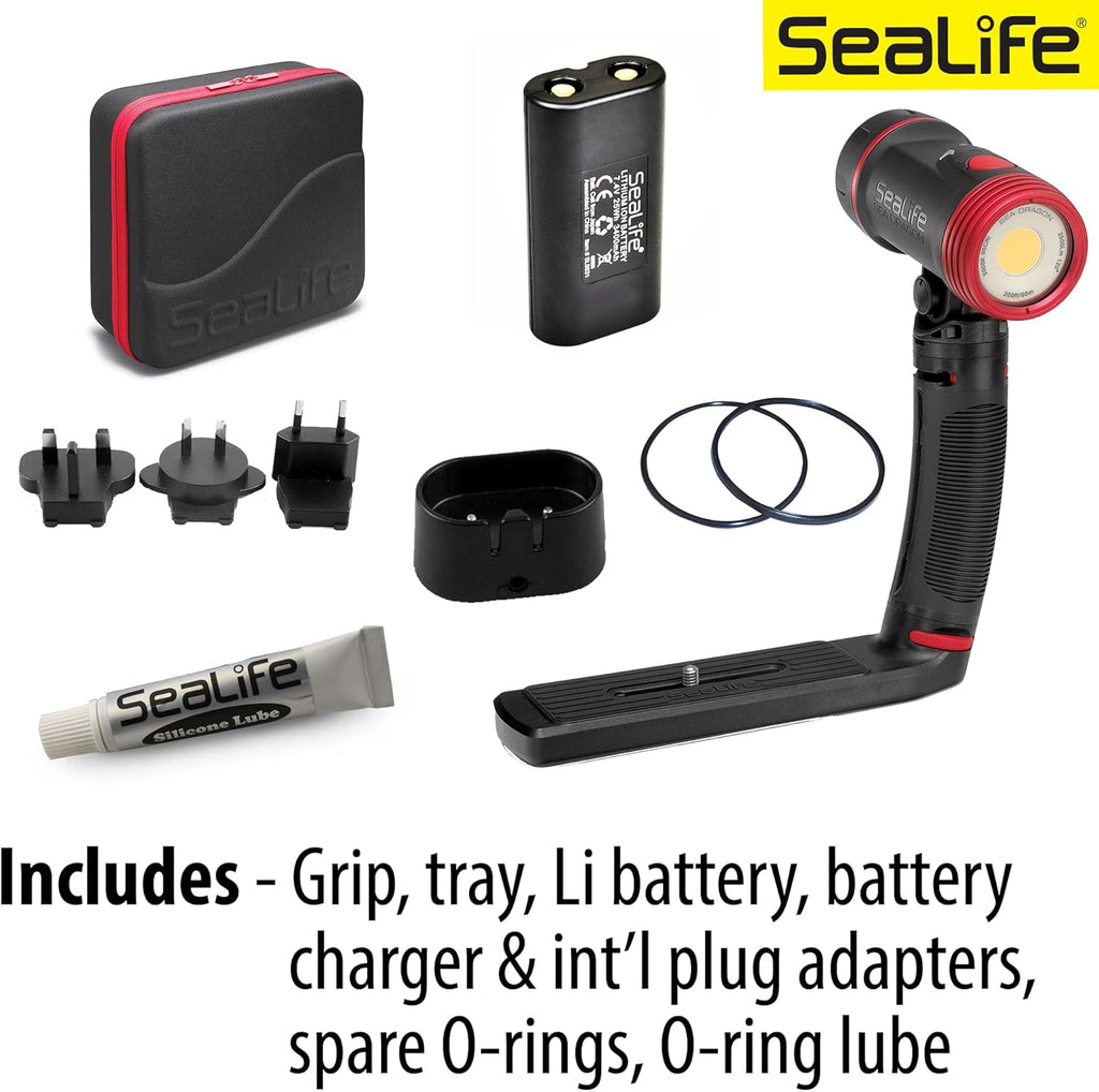 Sealife Sea Dragon 2500F Lampe Photo et vidéo Taupe SL671