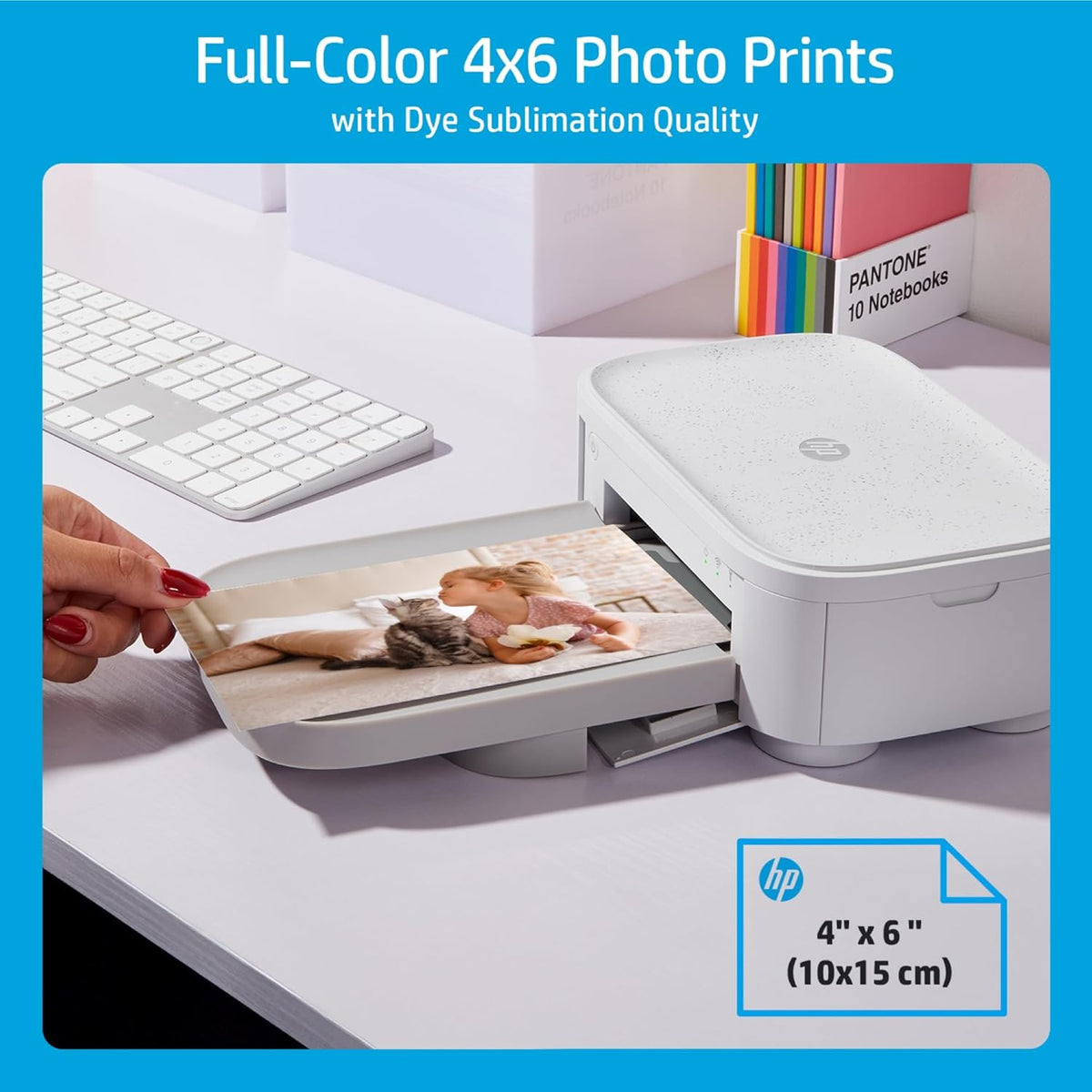 Sprocket Studio Plus 4x6 Imprimante Instantanée – Pack 118 Feuilles & Cartouche – Wi-FI