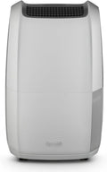 De’Longhi Tasciugo AriaDry Multi - Déshumidificateur Portable pour la Maison, Élimination de l'Humidité 20L/24h, Séchage, Anti-Moisissure, Minuteur, Silencieux, Blanc (DDSX220)