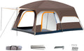 Tente de Camping Familiale | Grande Tente pour Camping Familial,Abri Résistant aux Intempéries pour Randonnée Festivals Plage Nuits en Extérieur
