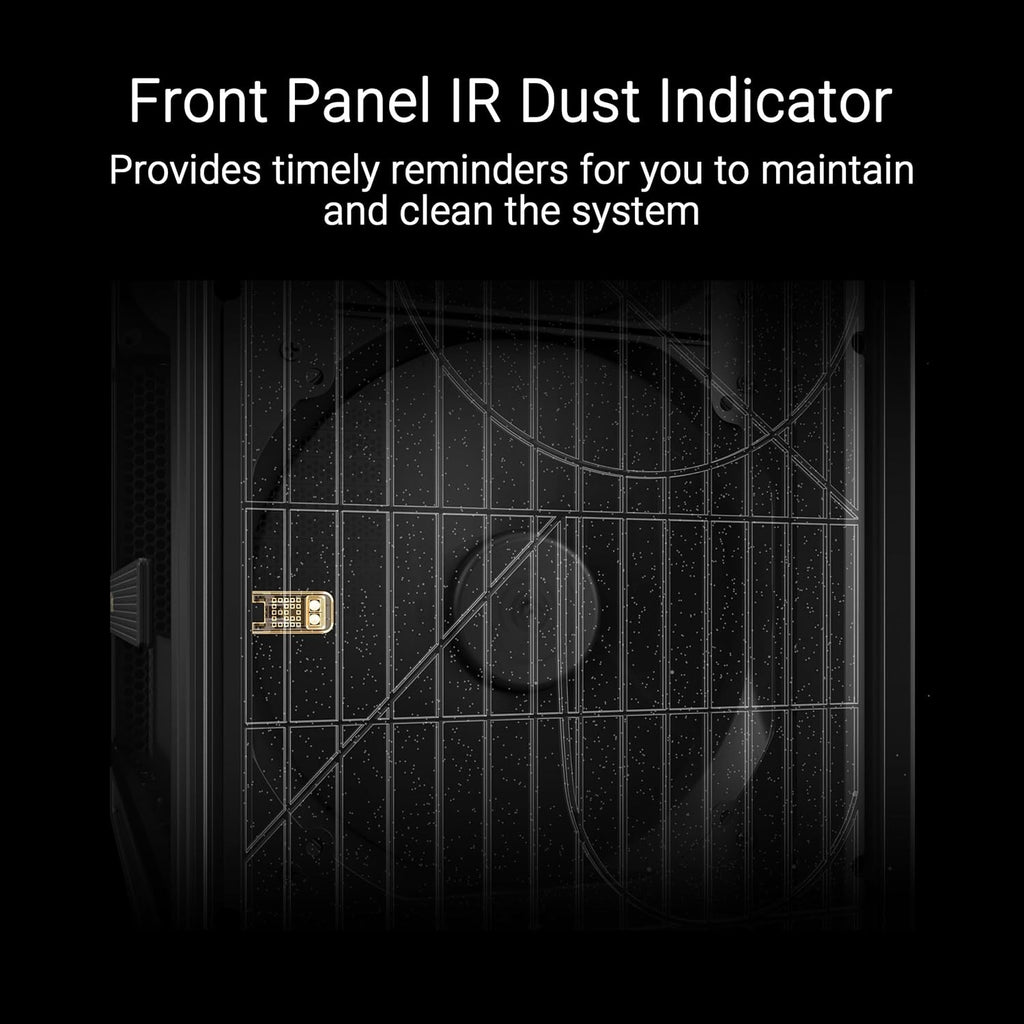 ProArt PA602 Wood Edition Paneau en Verre trempé – Boîtier PC E-ATX (Support de radiateur de 420 mm, Un Ventilateur système préinstallé de 140 mm + 2 x 200 mm, Montage sans Outil, USB 20 Gbit/s)
