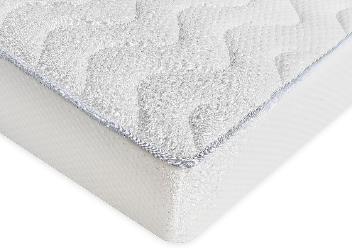 Vente-unique - Matelas clic-clac 130×190 cm ROOMIE de YSMÉE – Grand Confort épaisseur 16 cm, Mousse Haute qualité pour Soutien équilibré, idéal canapé-lit et Couchage Quotidien, Fabrication Robuste