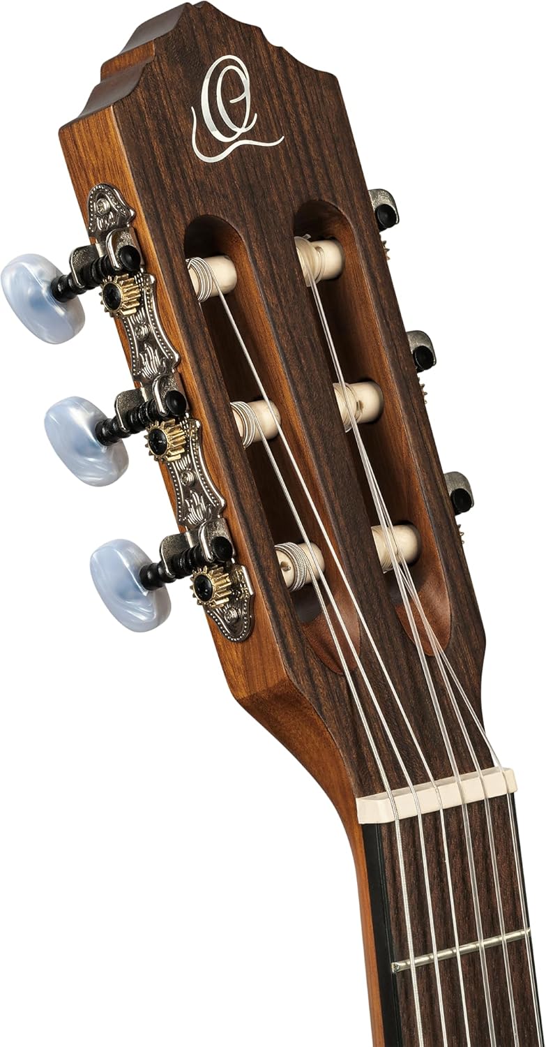 Ortega Guitars Guitare Classique Électro-Acoustique - 3/4 - Family Series - Housse Incluse - Épicéa/Acajou, Naturel RCE125-3/4