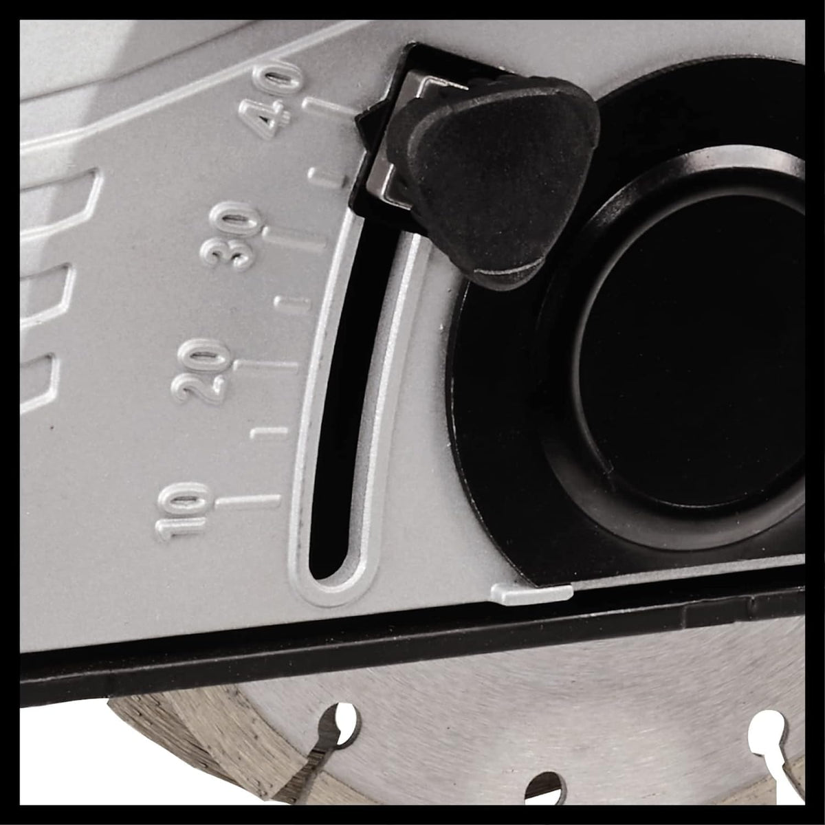 Einhell Rainureuse TE-MA 1700 (1 700 W, réglage de la largeur jusqu’à 38 mm et de la profondeur jusqu’à 40 mm) Livré en sac + 4 disques diamant