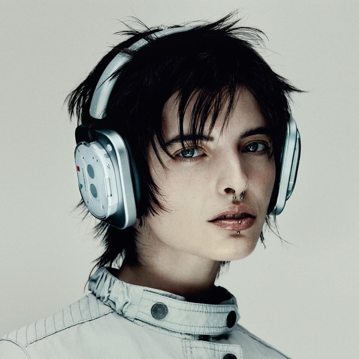 Nothing Headphone (1) Casque Circum-Aural sans Fil avec Réduction Active du Bruit, 80h Autonomie, Hi-Res, Audio Spatial, Résistant à l’Eau – Blanc