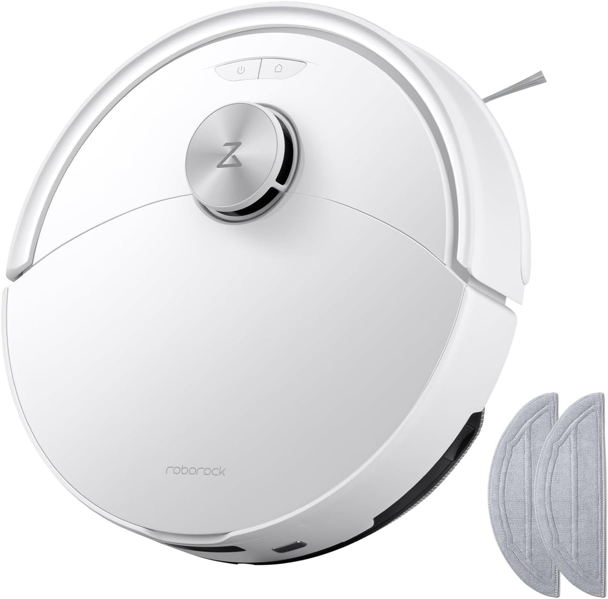 roborock Q10 S5 Set Robot Aspirateur Laveur, 10000 Pa Aspiration, Double Anti-emmêlement, Système VibraRise 2.0, Levage des Serpillères de 8 mm, Navigation PreciSense LiDAR, Évitement d'obstacles, APP