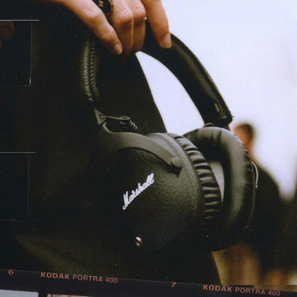 Marshall Monitor II Casque Bluetooth sans Fil avec réduction de Bruit Hybride Active, Casque Over-Ear, 30 Heures – Noir