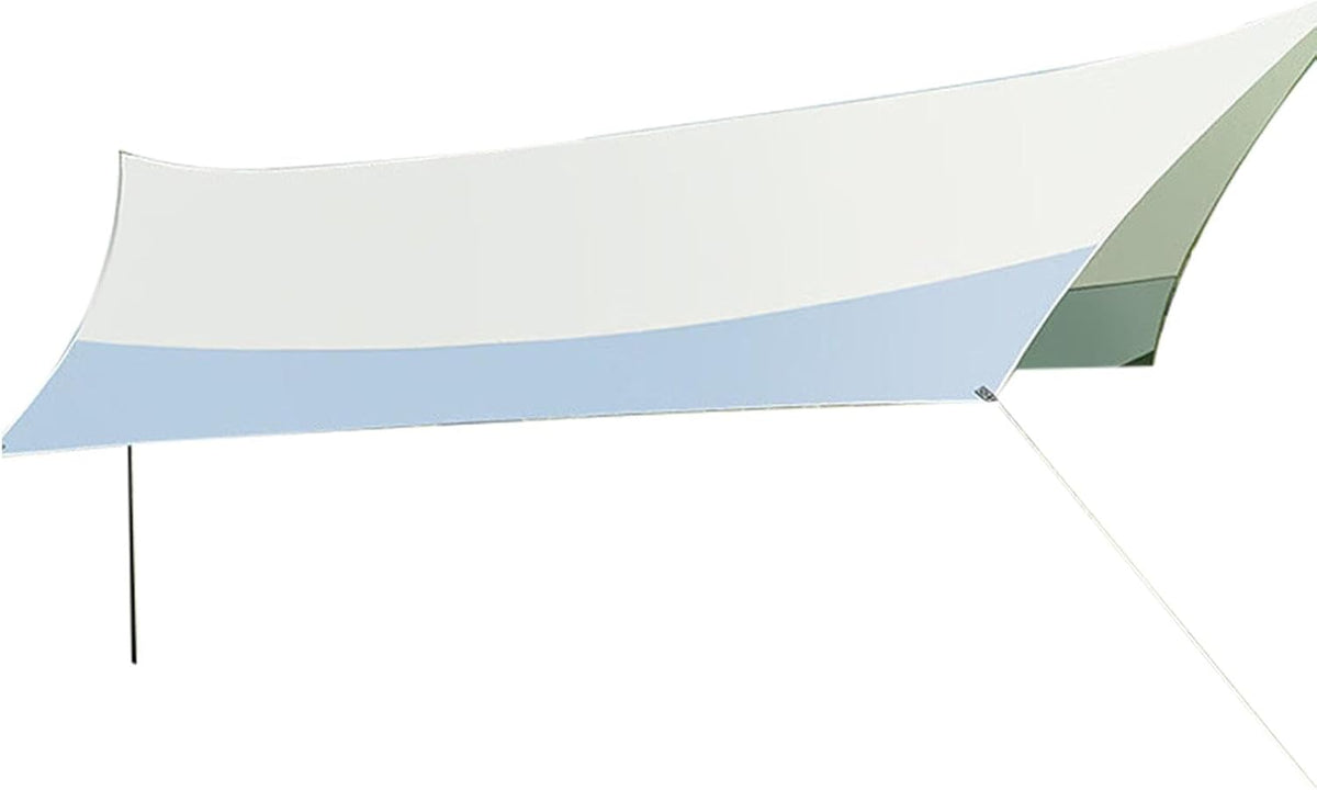Shelter DE SORME DE Tente DE Place, auvent de Plage, 17,06 pi × 14,76 pi Cauvre de Tente de Camping, Grande Couverture, Sunshade Lourds, Protection UV pour Le randonnée