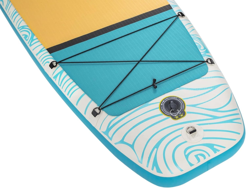 Hydro-Force Inflatable Stand Up Paddle Board | Complete Set with Hand Pump, Travel Bag and Built-in Window, Multiple Sizes