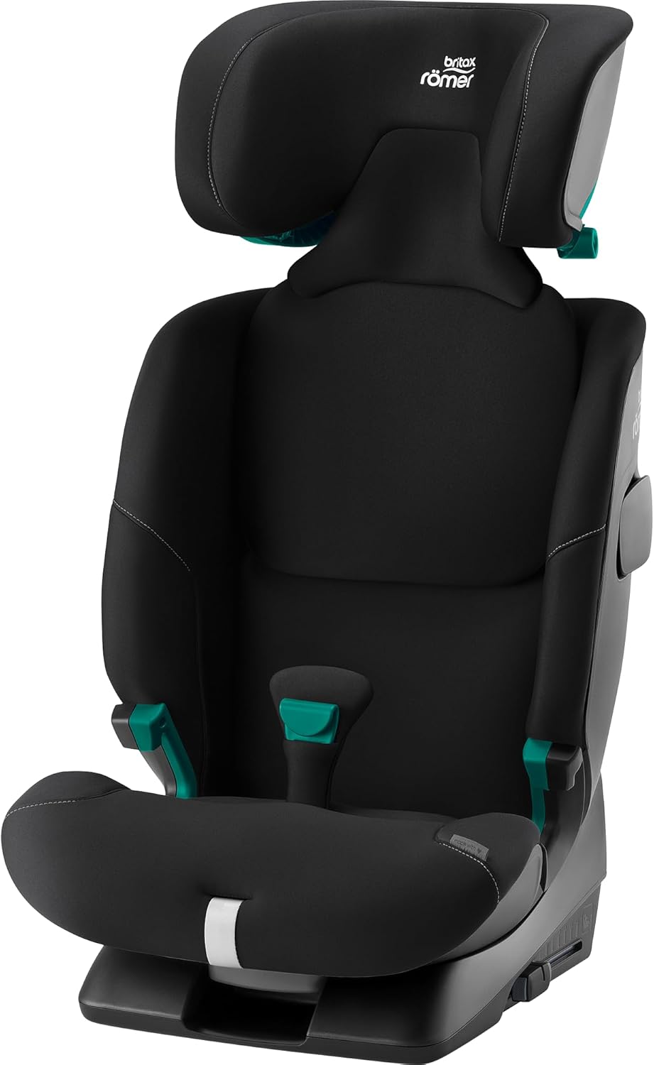BRITAX RÖMER Siège Auto ADVANSAFIX 2 Z-LINE, Évolutif avec Fixation ISOFIX, enfant de 76 à 150 cm (Groupe 1/2/3) de 15 mois à 12 ans, Space Black