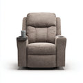 Fauteuil relax en tissu 95x95x105 cm - Beige - Confort moderne pour intérieur
