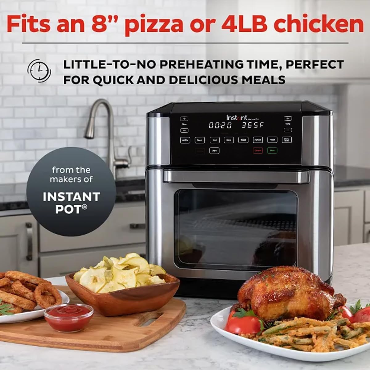 Instant Pot Vortex Pro Friteuse pour four Vortex Pro 10-Quart
