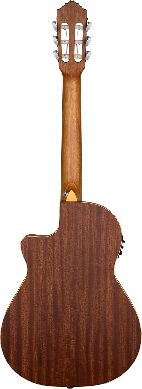 Ortega Guitars Guitare Classique Électro-Acoustique - 3/4 - Family Series - Housse Incluse - Épicéa/Acajou, Naturel RCE125-3/4