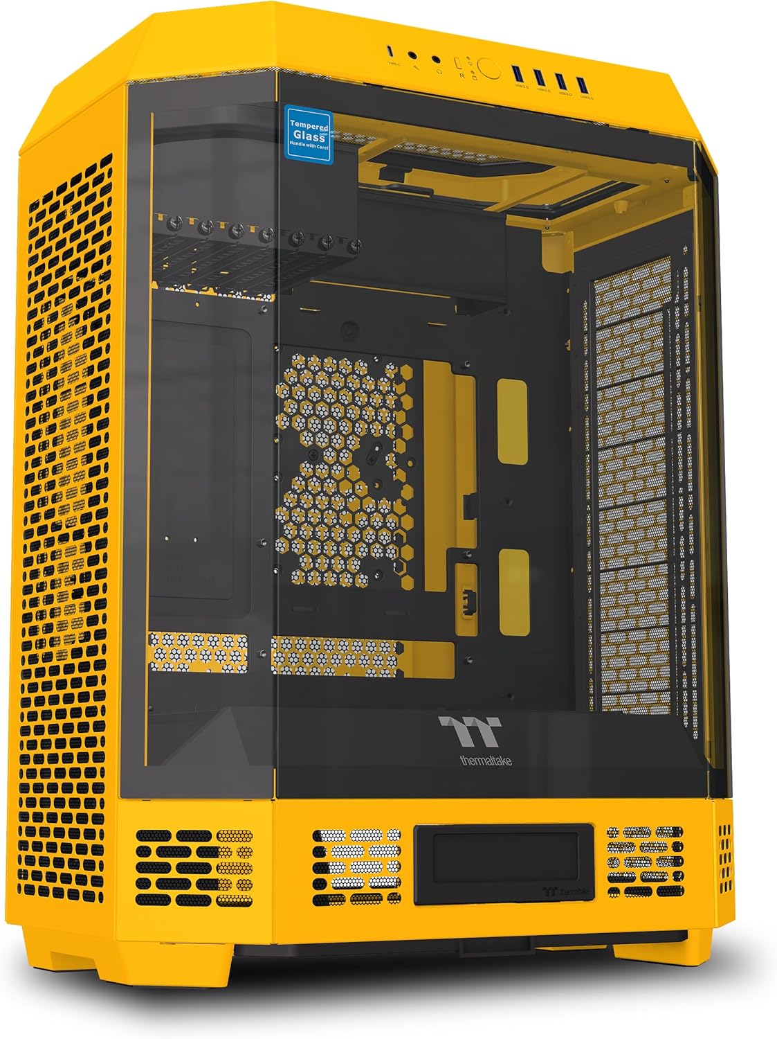 Thermaltake The Tower 600 Mid Tower Chassis | Hidden Connector | Bumblebee