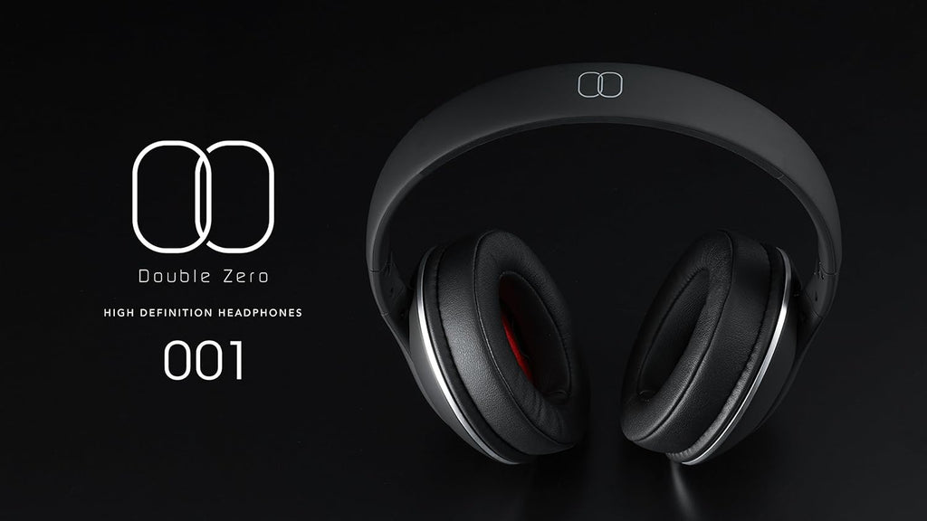 Double Zero 001 Casque haute résolution Noir (00-001B)